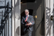 Keir Starmer Departs Downing Street For PMQs In London