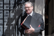 Keir Starmer Departs Downing Street For PMQs In London