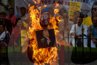 India Pakistan Conflict : Protest In India.