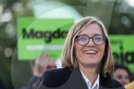 Magdalena Biejat's Election Rally In Krakow