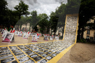 Iranian Opposition Rally To Stop Executions And The Nuclear Threat Of Iran, In Paris