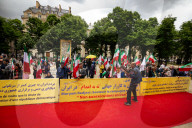 Iranian Opposition Rally To Stop Executions And The Nuclear Threat Of Iran, In Paris