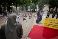 Iranian Opposition Rally To Stop Executions And The Nuclear Threat Of Iran, In Paris