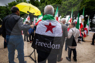 Iranian Opposition Rally To Stop Executions And The Nuclear Threat Of Iran, In Paris