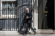 Prime Minister Kier Starmer Leaving For PMQs in London, UK.