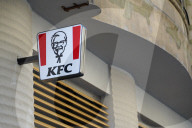 KFC Restaurant Signboard In Prague