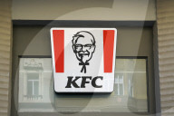 KFC Restaurant Signboard In Prague