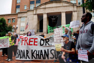 Badr Khan Suri Case: Supporters Gather Outside Virginia Court