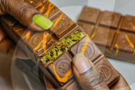 Dubai Pistachio Kunafa Chocolate Bars