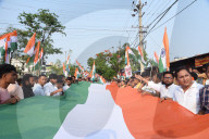 Tiranga Yatra In Guwahati 