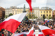 Rafal Trzaskowski Presidential Rally In Krakow, Poland