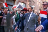 Rafal Trzaskowski Presidential Rally In Krakow, Poland
