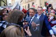 Rafal Trzaskowski Presidential Rally In Krakow, Poland