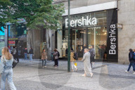 Bershka Fashion Storefront In Prague
