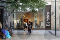 Bershka Fashion Storefront In Prague