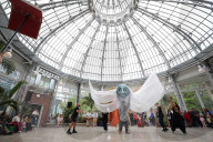 Allan Garden Reopening In Toronto, Canada