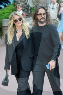 Heidi Klum and Tom Kaulitz are seen ahead of the 78th Cannes Film Festival on May 12, 2025 in Cannes, France