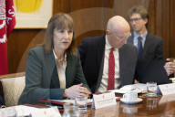 Rachel Reeves UK Chancellor of the Exchequer hosts a defence business roundtable