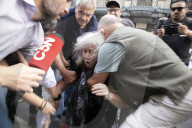 Buenos Aires: Retirees Protest In Front of Congress