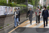 Campaign Posters For Presidential Election Go Up Nationwide