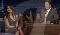 Salma Hayek gets bugged