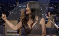 Salma Hayek gets bugged