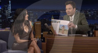 Salma Hayek gets bugged