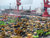 China Excavator Exports Soar