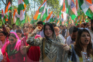 Tricolor Flag March To Highlight The Success Of Indian Military's "Operation Sindoor" In Kashmir