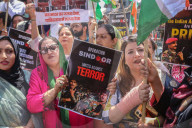 Tricolor Flag March To Highlight The Success Of Indian Military's "Operation Sindoor" In Kashmir