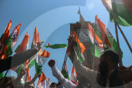 Tricolor Flag March To Highlight The Success Of Indian Military's "Operation Sindoor" In Kashmir