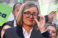 Magdalena Biejat Presidential Rally In Krakow, Poland