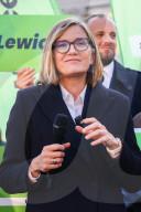 Magdalena Biejat Presidential Rally In Krakow, Poland