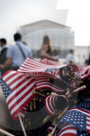 Birthright Citizenship Protest Outside Supreme Court