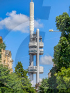 Zizkov Television Tower In Prague
