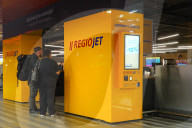 RegioJet Ticket Counter In Prague Central Station
