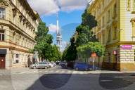 Zizkov Television Tower In Prague