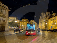 Daily Life In Prague At Night