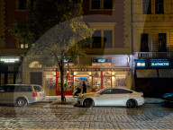 Daily Life In Prague At Night