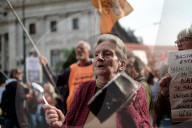 Third World Priests And Retirees In Buenos Aires