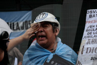 Third World Priests And Retirees In Buenos Aires