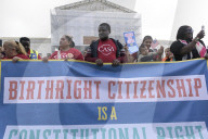 DC: Demonstrators hold a Birthright Citizenship rally
