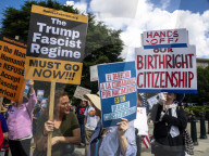 DC Rally Supporting Birthright Citizenship At Supreme Court