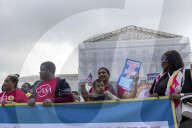 Birthright Citizenship Protest Outside Supreme Court