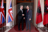 Prime Minister Keir Starmer meets Albania President Bajram Begaj