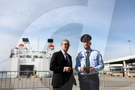 Prime Minister Keir Starmer visits the Port Durres in Albania