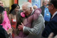 King Charles and Queen Camilla in Bradford, UK.
