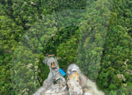 Rujin-Meizhou Railway Construction in Ganzhou