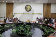 Extraordinary Session Of The General Council Of The National Electoral Institute (INE) In Mexico City