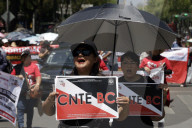 Teacher's Day Demonstration In Mexico